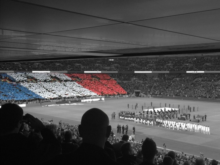 French Tribute At Wembley